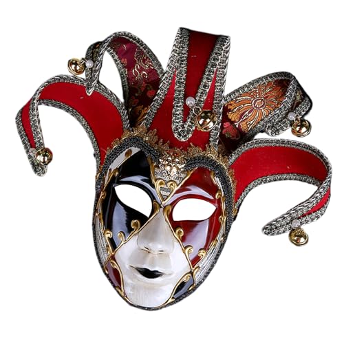 Limtula Maskerade Vollgesichts-Maskerade-Kostüm, Zubehör für Damen und Herren, Halloween, Maskerade, Karneval, Partys Limtula Maskerade Vollgesichts-Maskerade-Kostüm, Zubehör für Damen und Herren, Halloween, Maskerade, Karneval, Partys von Limtula