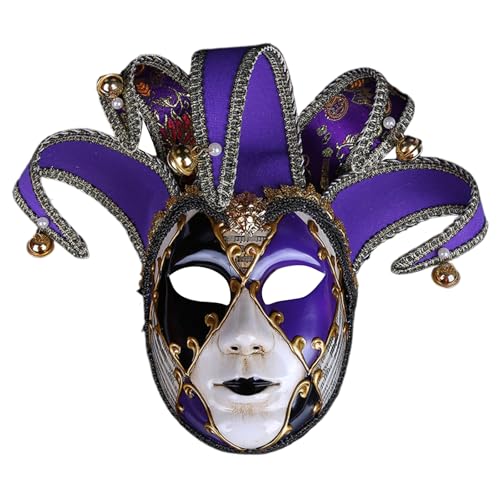 Limtula Maskerade Vollgesichts-Maskerade-Kostüm, Zubehör für Damen und Herren, Halloween, Maskerade, Karneval, Partys Limtula Maskerade Vollgesichts-Maskerade-Kostüm, Zubehör für Damen und Herren, Halloween, Maskerade, Karneval, Partys von Limtula