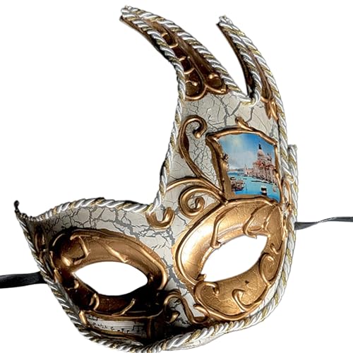 Limtula Masquerade Eyemask Für Frauen Männer Karnevale Halloween Eyemask Maskerade Halbgesicht Halloween Kostümgenann Limtula Masquerade Eyemask Für Frauen Männer Karnevale Halloween Eyemask Maskerade Halbgesicht Halloween Kostümgenann von Limtula