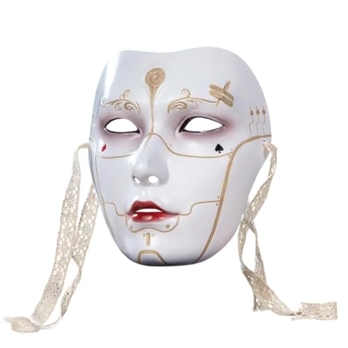 Limtula Masquerade Maske Halloween Vollgesichtsmaske Mechanische Mann Maske Masqueraden Accessoire Für Männer Frauen Halloween Cosplay Limtula Masquerade Maske Halloween Vollgesichtsmaske Mechanische Mann Maske Masqueraden Accessoire Für Männer Frauen Halloween Cosplay von Limtula