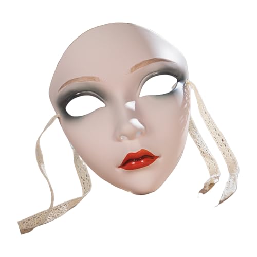Limtula Masquerade Maske Hand Bemalte Maske Vollgesichtsmaske Für Frauen Männer Cosplay Partyfotografie Requisiten Halloween Dekorationsmaske Limtula Masquerade Maske Hand Bemalte Maske Vollgesichtsmaske Für Frauen Männer Cosplay Partyfotografie Requisiten Halloween Dekorationsmaske von Limtula