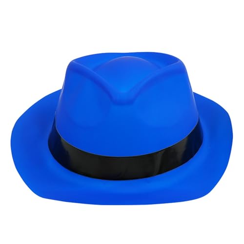 Limtula Neuheit Party Hat Homburg Plastik Panama Geschenk Für Karnevals Party Top Kostüm Für Versammlungen Freien von Limtula