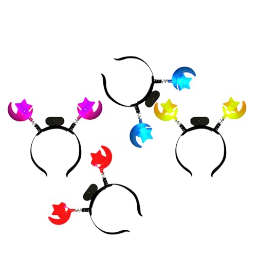 Limtula New Year Star Fashion Head Hoop Festive Hair Ornament Versatile Styling Tool For Children Adults Photo Props von Limtula