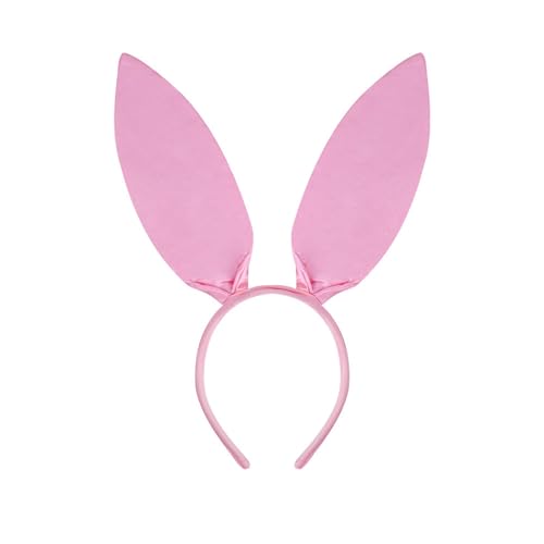 Limtula Osterhasen-Kostüm-Zubehör-Set mit Hasenohren, Stirnband, Fliege, Schwanz und Armstulpen, Halloween, Cosplay, Halloween, Cosplay-Kostüme von Limtula