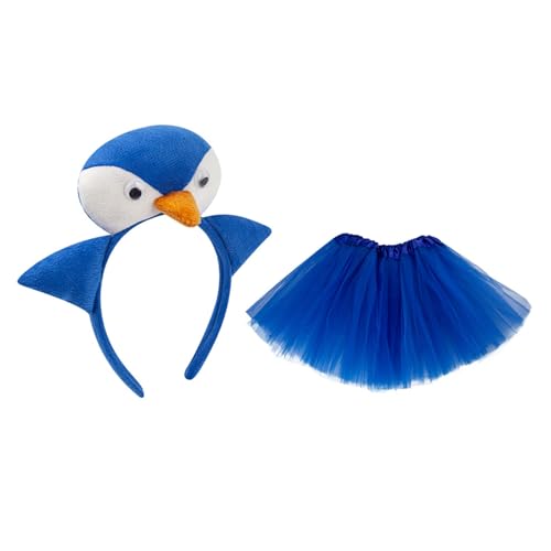 Limtula Pinguin-Kostüm-Set, Pinguine, Stirnband, Tutu, Tier-Kostüme, Zubehör, Kinder, Halloween, Cosplay, Party-Requisiten Limtula Pinguin-Kostüm-Set, Pinguine, Stirnband, Tutu, Tier-Kostüme, Zubehör, Kinder, Halloween, Cosplay, Party-Requisiten von Limtula