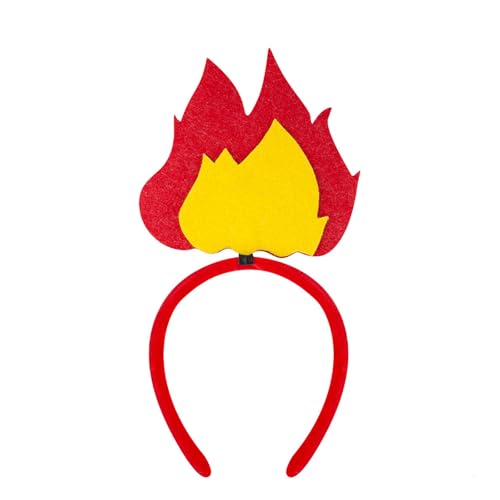 Limtula Realistische Flammenform, Haarband, Tüllrock für Halloween, Konzerte, Partys, Rollenspiele und Festivals, Veranstaltungen, Verkleidungszubehör, Halloween-Party-Kopfbedeckung Limtula Realistische Flammenform, Haarband, Tüllrock für Halloween, Konzerte, Partys, Rollenspiele und Festivals, Veranstaltungen, Verkleidungszubehör, Halloween-Party-Kopfbedeckung von Limtula