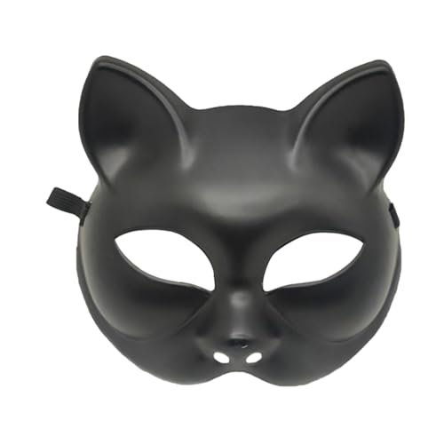 Limtula Tier-Karneval-Maskerade verkleiden Katzen Karneval halbes Gesicht für Halloween-Partys Limtula Tier-Karneval-Maskerade verkleiden Katzen Karneval halbes Gesicht für Halloween-Partys von Limtula