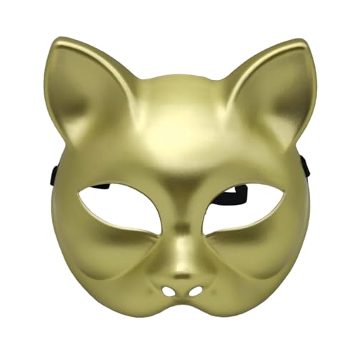 Limtula Tier-Karneval-Maskerade verkleiden Katzen Karneval halbes Gesicht für Halloween-Partys Limtula Tier-Karneval-Maskerade verkleiden Katzen Karneval halbes Gesicht für Halloween-Partys von Limtula