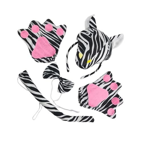 Limtula Zebrasohren Stirnbänder Set Festival Saison Tragen Carnivals Kostüm Haar Reif Für Kinder Halloween Kostüme Limtula Zebrasohren Stirnbänder Set Festival Saison Tragen Carnivals Kostüm Haar Reif Für Kinder Halloween Kostüme von Limtula