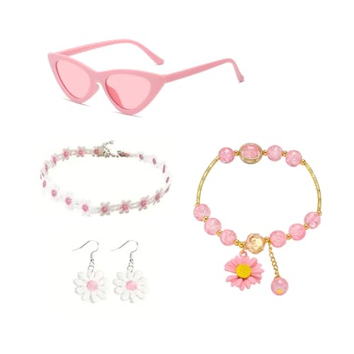 Mädchenkostüm, Blumen-Halskette/Ohrring, Prinzessinnen, verkleiden sich Kleidung, Geburtstagsparty, Halloween, Cosplays Mädchenkostüm, Blumen-Halskette/Ohrring, Prinzessinnen, verkleiden sich Kleidung, Geburtstagsparty, Halloween, Cosplays von Limtula