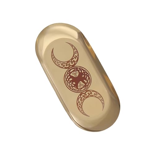 Pentacle Tablett Schmuck Aufbewahrung Oval Servietten Kerzenhalter Für Couchtisch Zimmer Kerzenhalter Ovaler Pentakel Dekorativ Schmuck Lagerung von Limtula
