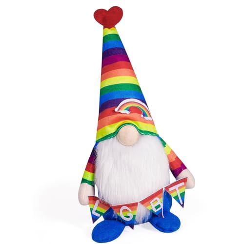 Rainbow Festival Gnomes Plüsch Puppen Elfen Dekoration Ornament Mit Süßem Liebesherz Für Schlafzimmer Wohnzimmer Dekore Rainbow Festival Gnomes Plüsch Puppen Elfen Dekoration Ornament Mit Süßem Liebesherz Für Schlafzimmer Wohnzimmer Dekore von Limtula