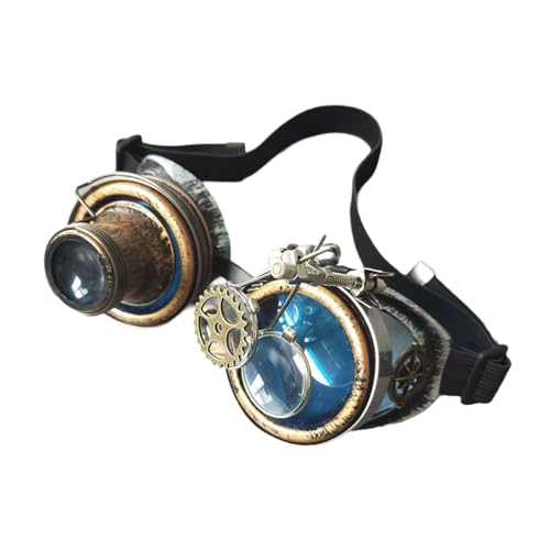 Vintage Brille Mit Doppel Loupe Halloween Kostümzubehör Für Frauen Männer Cosplay Partys Zu Tragen Vintage Brille Mit Doppel Loupe Halloween Kostümzubehör Für Frauen Männer Cosplay Partys Zu Tragen von Limtula