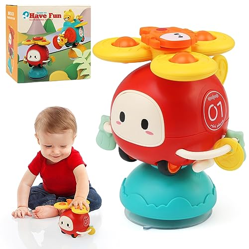 LinStyle Saugnapf Spinner Spielzeug für Baby ab 6-12 Monate, Hochstuhl Saugnapf Spielzeug, Sensorisches Sensorik für Baby Montessori Spielzeug für Kleinkinder 1-3 Geburtstagsgeschenk LinStyle Saugnapf Spinner Spielzeug für Baby ab 6-12 Monate, Hochstuhl Saugnapf Spielzeug, Sensorisches Sensorik für Baby Montessori Spielzeug für Kleinkinder 1-3 Geburtstagsgeschenk von LinStyle