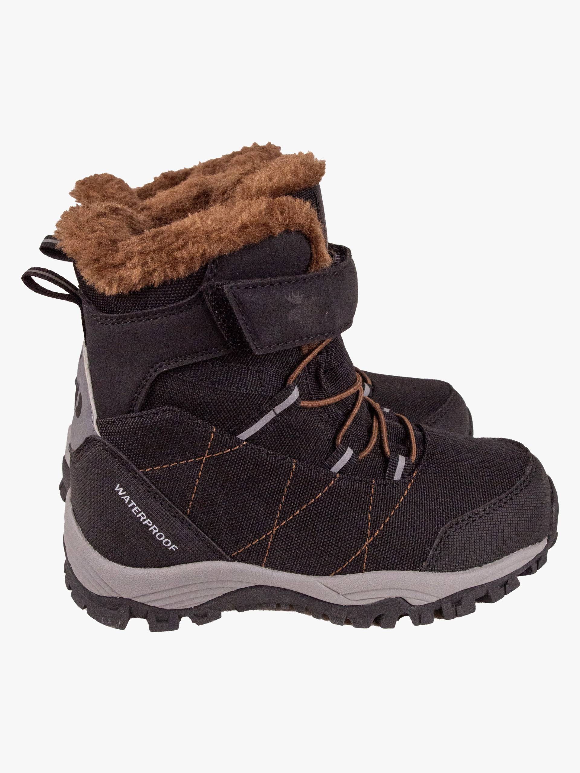 Lindberg Arctic Mid Winterstiefel, Black/Brown, 39 von Lindberg