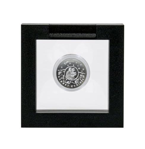 LINDNER Das Original Objektrahmen Nimbus ECO 70, Rahmeninnenmaße 70 x 70 mm, schwarz von LINDNER Das Original