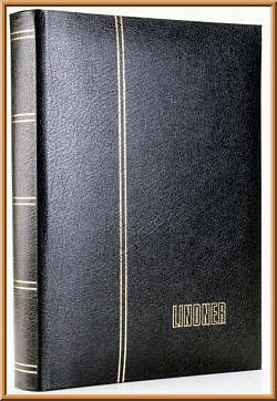 LINDNER Das Original Einsteckbuch ELEGANT Leder, schwarz, wattiert, 60 Schwarze Seiten, durchgehende Klarsichtfolien-Streifen, 230 x 305 mm LINDNER Das Original Einsteckbuch ELEGANT Leder, schwarz, wattiert, 60 Schwarze Seiten, durchgehende Klarsichtfolien-Streifen, 230 x 305 mm von LINDNER Das Original
