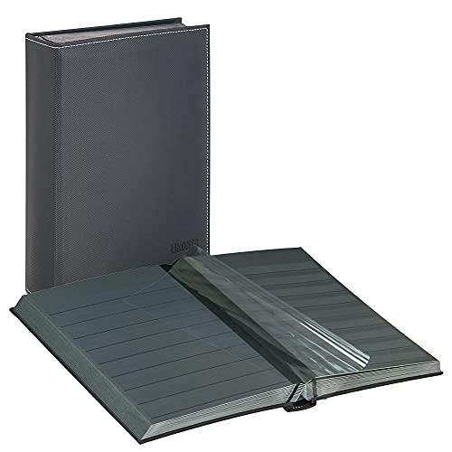 Lindner 1195 - S Einsteckbuch Diamant 60 schwarze Seiten von Lindner