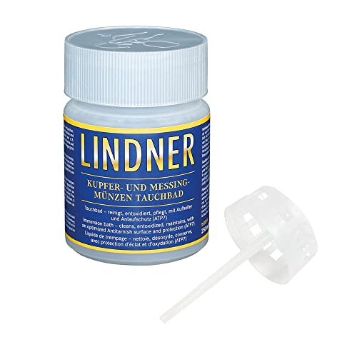 LINDNER Münz-Tauchbad Kupfer-Messing, 250 ml von LINDNER Das Original
