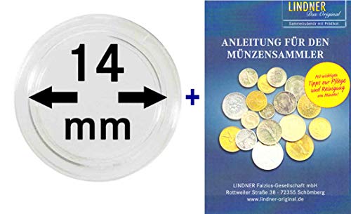 Lindner Münzkapseln 14mm 100 Stück von Lindner