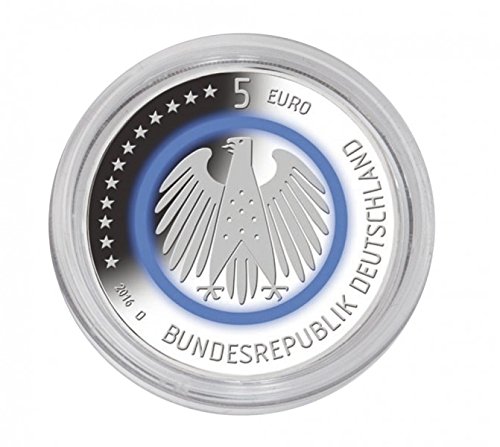 Lindner Münzkapseln für Euro-Münzen zur Auswahl (5 EUR - 5 Kapseln) von Lindner