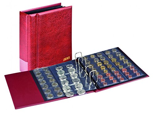 LINDNER Das Original Münzalbum Multi Collect, bestückt mit 10 Münzenblättern-weinrot LINDNER Das Original Münzalbum Multi Collect, bestückt mit 10 Münzenblättern-weinrot von LINDNER Das Original