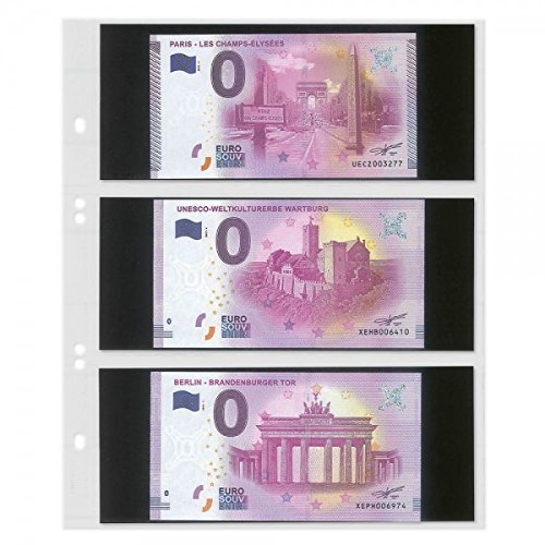 Lindner PUBLICA M Zubehör für Euro Souvenir 0-Euro-Souvenirscheine - Zur Auswahl (Ergänzungsblätter MU 3103) von Lindner