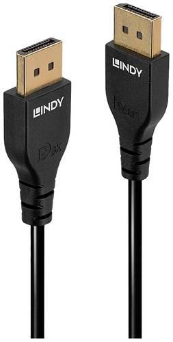 LINDY 36460 DisplayPort AV Anschlusskabel [1x DisplayPort Stecker - 1x DisplayPort Stecker] 0.5m Sch von Lindy