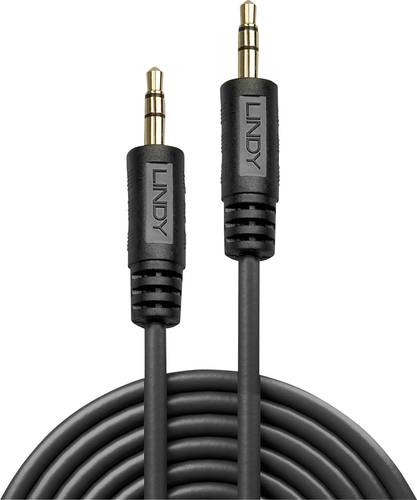 LINDY 35640 Klinke Audio Anschlusskabel [1x Klinkenstecker 3.5mm - 1x Klinkenstecker 3.5 mm] 25.00cm von Lindy