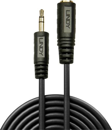 LINDY 35653 Klinke Audio Verlängerungskabel [1x Klinkenstecker 3.5mm - 1x Klinkenbuchse 3.5 mm] 3.0 von Lindy
