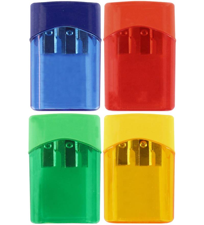 Linex Anspitzer - Doppel - Gemischt - Grün/Blau/Gelb/Rot - Linex - One Size - Anspitzer Linex Anspitzer - Doppel - Gemischt - Grün/Blau/Gelb/Rot - Linex - One Size - Anspitzer von Linex