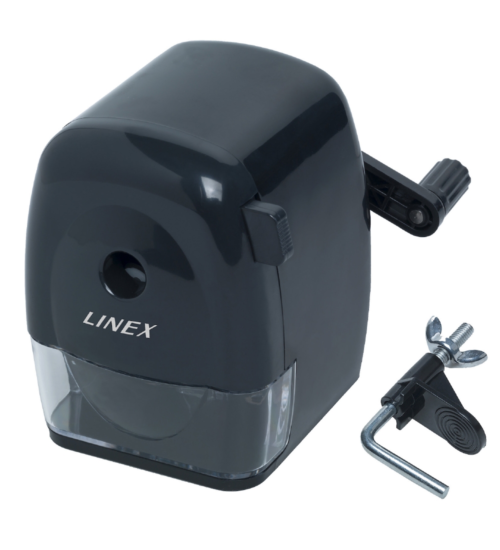 Linex Anspitzer m. Handkurbel - Schwarz - Linex - One Size - Anspitzer Linex Anspitzer m. Handkurbel - Schwarz - Linex - One Size - Anspitzer von Linex