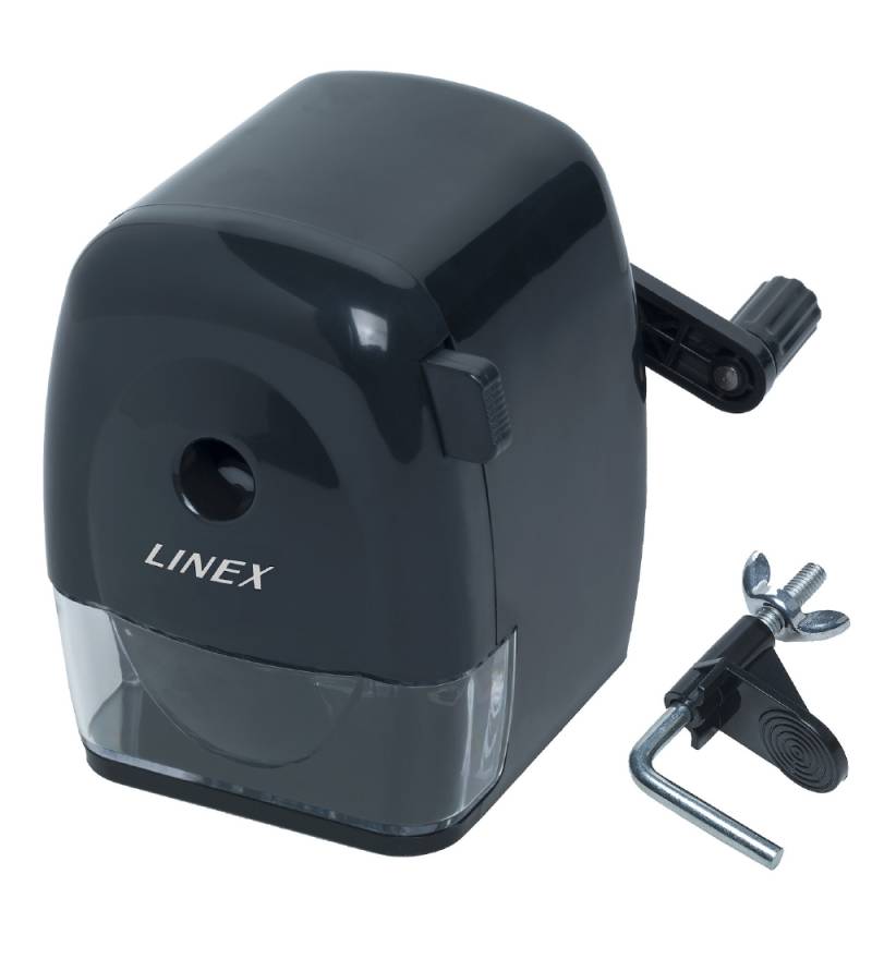 Linex Anspitzer m. Handkurbel - Schwarz - Linex - One Size - Anspitzer Linex Anspitzer m. Handkurbel - Schwarz - Linex - One Size - Anspitzer von Linex