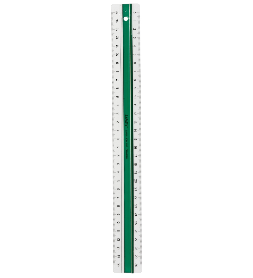 Linex Lineal - 30 cm - Grün - Linex - One Size - Lineal Linex Lineal - 30 cm - Grün - Linex - One Size - Lineal von Linex