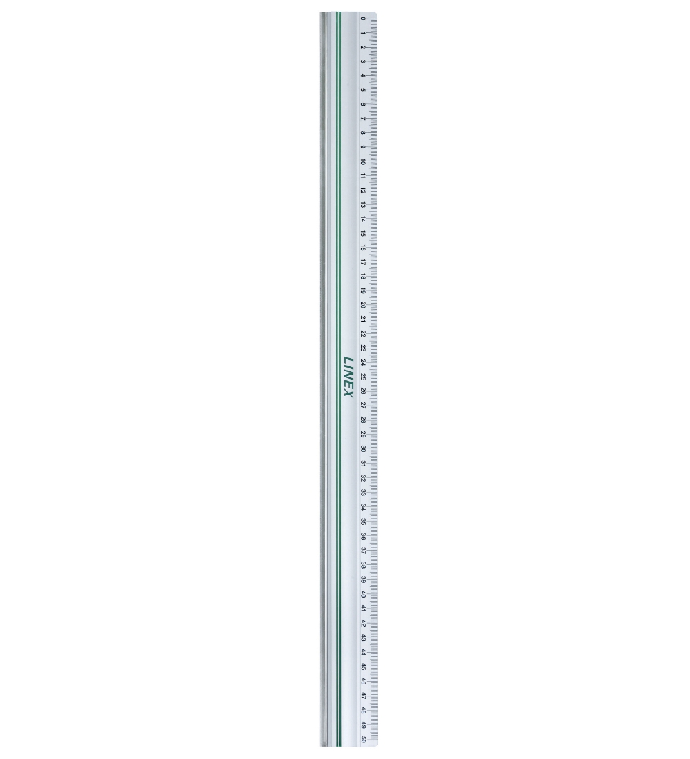 Linex Lineal - 50 cm - Aluminium - Linex - One Size - Lineal Linex Lineal - 50 cm - Aluminium - Linex - One Size - Lineal von Linex