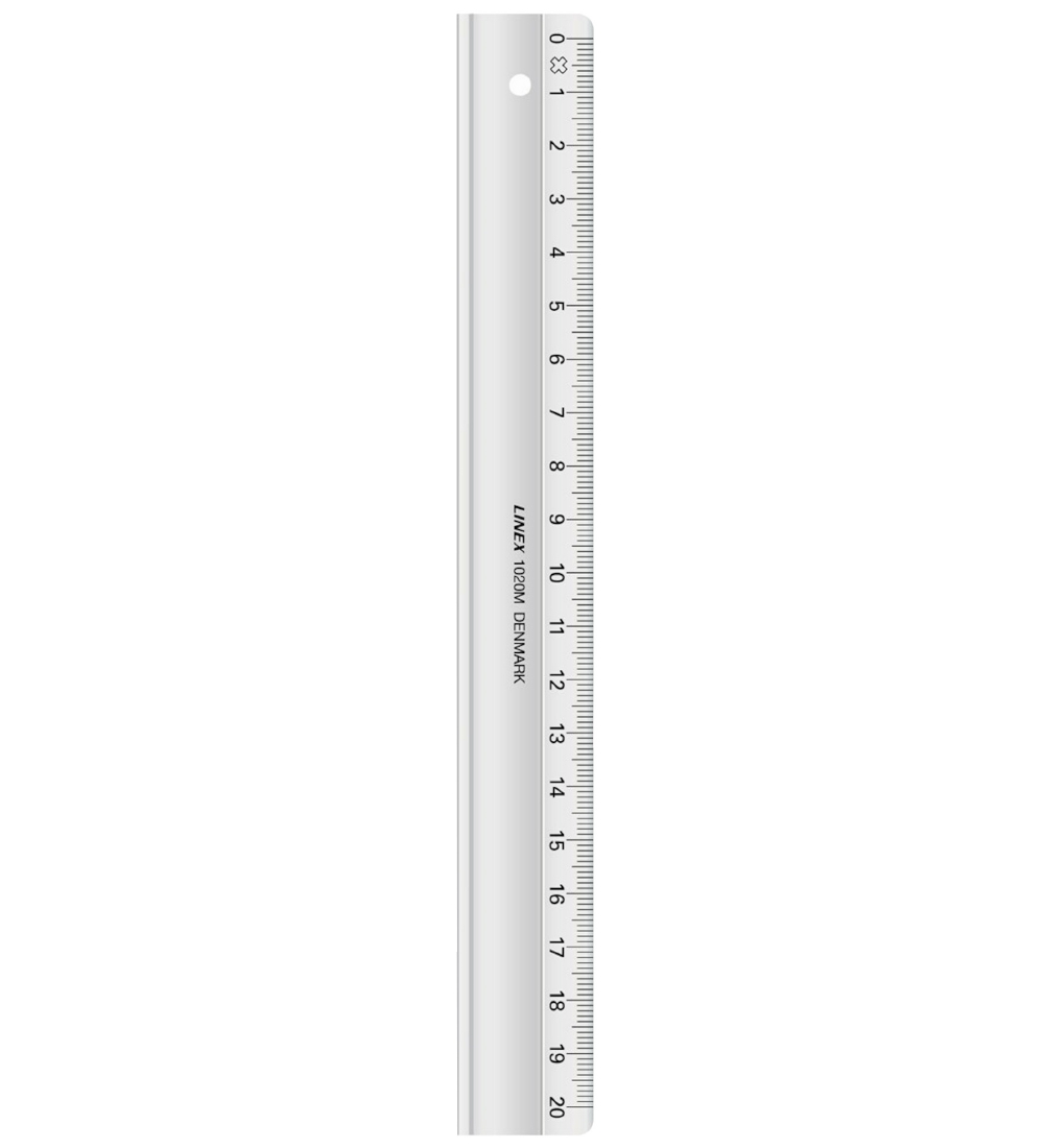 Linex Schullineal - 20 cm - Transparent - Linex - One Size - Lineal Linex Schullineal - 20 cm - Transparent - Linex - One Size - Lineal von Linex