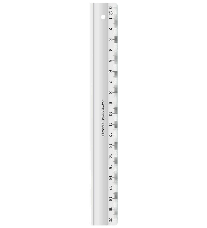 Linex Schullineal - 20 cm - Transparent - Linex - One Size - Lineal Linex Schullineal - 20 cm - Transparent - Linex - One Size - Lineal von Linex
