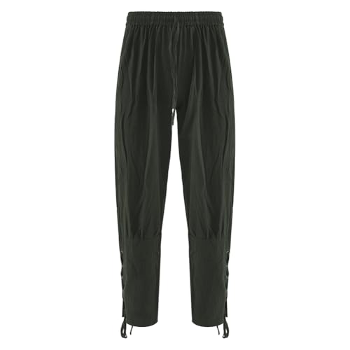Anime Mittelalter-Hose, Cosplay, Antike, Herren, Knöchelriemen, Halloween, Performance, Kostüm, Leggings, Kostüm, lässig, Vintage Anime Mittelalter-Hose, Cosplay, Antike, Herren, Knöchelriemen, Halloween, Performance, Kostüm, Leggings, Kostüm, lässig, Vintage von Linfemy