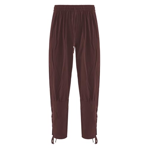 Anime Mittelalter-Hose, Cosplay, Antike, Herren, Knöchelriemen, Halloween, Performance, Kostüm, Leggings, Kostüm, lässig, Vintage Anime Mittelalter-Hose, Cosplay, Antike, Herren, Knöchelriemen, Halloween, Performance, Kostüm, Leggings, Kostüm, lässig, Vintage von Linfemy