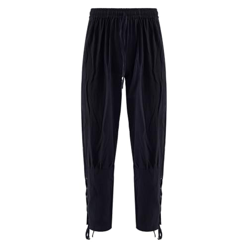 Anime Mittelalter-Hose, Cosplay, Antike, Herren, Knöchelriemen, Halloween, Performance, Kostüm, Leggings, Kostüm, lässig, Vintage Anime Mittelalter-Hose, Cosplay, Antike, Herren, Knöchelriemen, Halloween, Performance, Kostüm, Leggings, Kostüm, lässig, Vintage von Linfemy