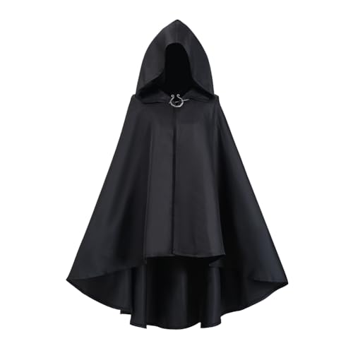 Linfemy Anime Mittelalter Cosplay Umhang Kostüm Anime Halloween Kapuzenumhang Cosplay Karneval Kostüm Mottoparty Performance Erwachsene Linfemy Anime Mittelalter Cosplay Umhang Kostüm Anime Halloween Kapuzenumhang Cosplay Karneval Kostüm Mottoparty Performance Erwachsene von Linfemy