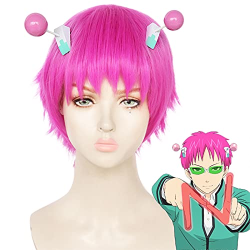 Linfemy Anime Saiki Kusuo Cosplay Kostüm Uniform Set Merch Teruhashi Kokomi Halloween Anime Cosplay Karneval Mottoparty Performance für Erwachsene Fans von Linfemy