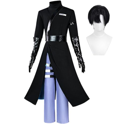 Linfemy Anime Sua Ivan Mizi Cosplay Kostüm Anzug Anime Merch Perücke Halloween Cosplay Kleidung Karneval Kostüm Mottoparty Performance von Linfemy