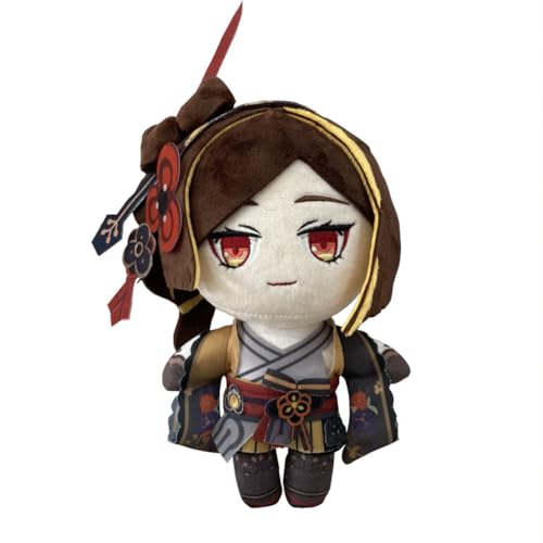 Linfemy Chiori Plüschfigur Kissen Charakter Anime Weich 20cm Gefüllt PP Baumwollkissen Weich Sofa Schlafzimmer Dekoration Geschenk für Fans von Linfemy