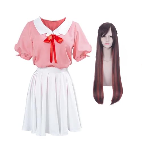 Linfemy Ichinose Chizuru Anime Cosplay Rock jk Uniform Kostüm Set Cosplay Rock Uniform Halloween Karneval Kostüm Anime Party Performance Damen von Linfemy