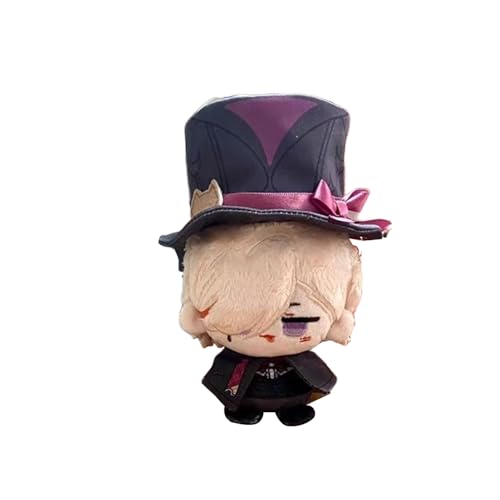 Linfemy Lyney Plüschfigur, Anime, Plüschkissen, Ornament, Schlüsselanhänger, Schlüsselanhänger, 12 cm, weiche PP-Baumwolle, Geschenk, Rucksack-Anhänger, Weihnachten, Schüler Linfemy Lyney Plüschfigur, Anime, Plüschkissen, Ornament, Schlüsselanhänger, Schlüsselanhänger, 12 cm, weiche PP-Baumwolle, Geschenk, Rucksack-Anhänger, Weihnachten, Schüler von Linfemy