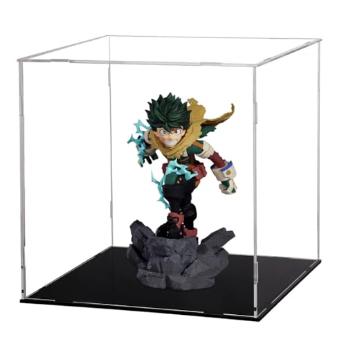 Linfemy MHA Midoriya Izuku Figuren-Set Anime-Figuren, 13 cm, PVC-Modell mit Acryl-Displaybox, Weihnachtsdekoration, Sammlerstücke, Geschenke für Fans von Linfemy