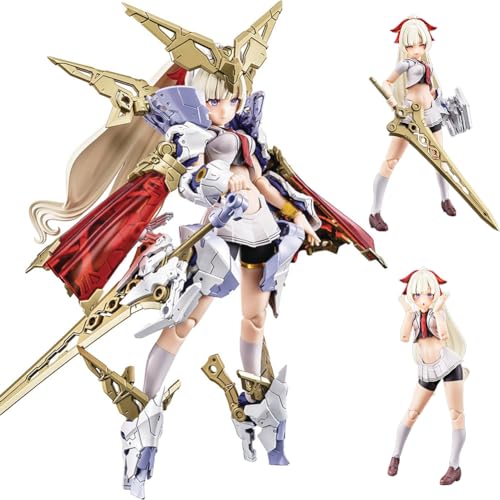 Linfemy Megami Device - Buster Paladin Figur Anime Actionfigur Mädchen Bewegliches Gelenk PVC Modell Weihnachtsstatue 17 cm Desktop Sammlerstücke Geschenke von Linfemy