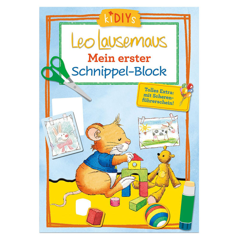 Mein erster Schnippel-Block - Leo Lausemaus von Lingen Verlag