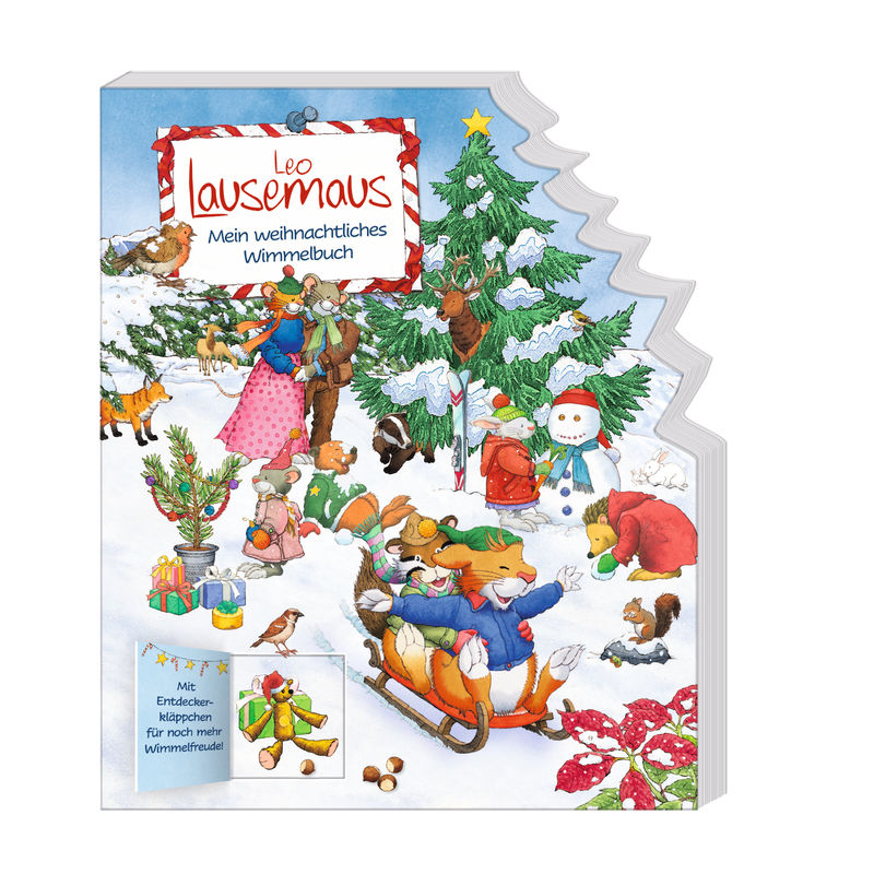 Leo Lausemaus - Mein weihnachtliches Wimmelbuch von Lingen